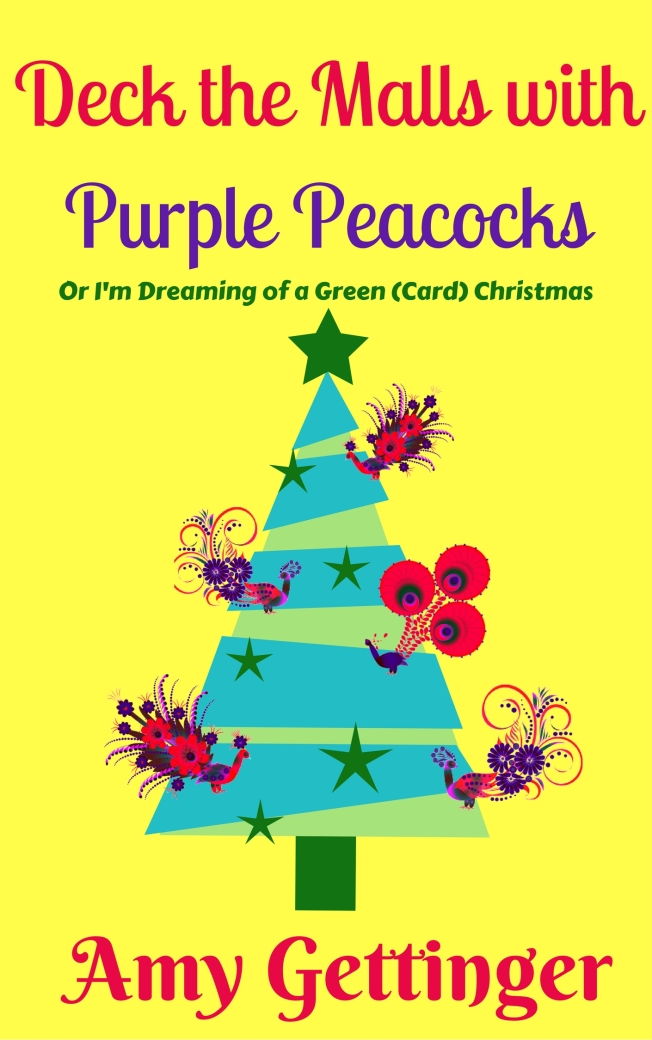 Deck the Malls with Purple Peacocks Book cover OCT 2017 final